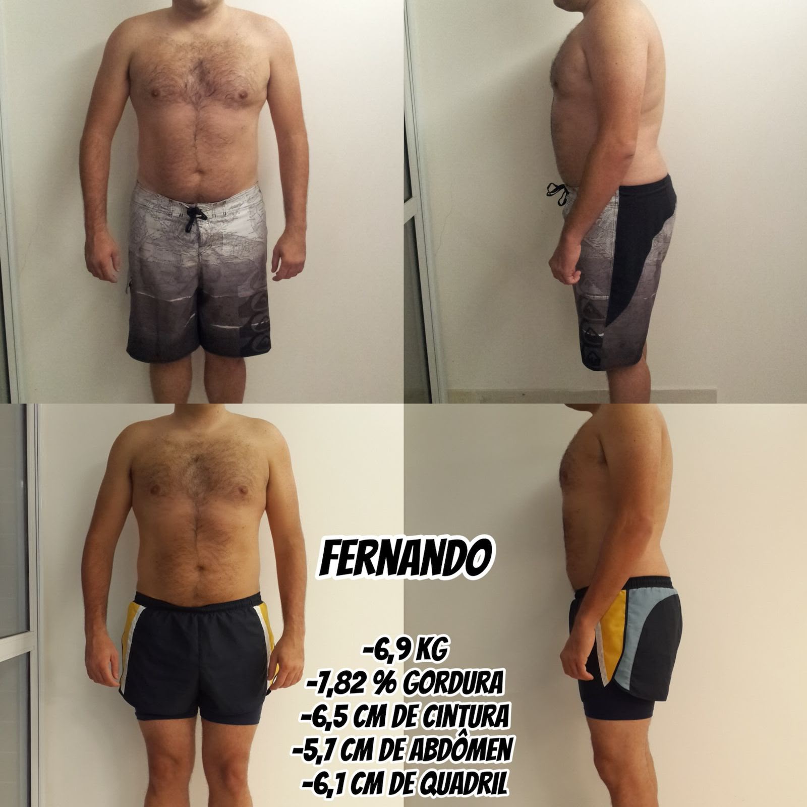 Antes e depois — Fernando