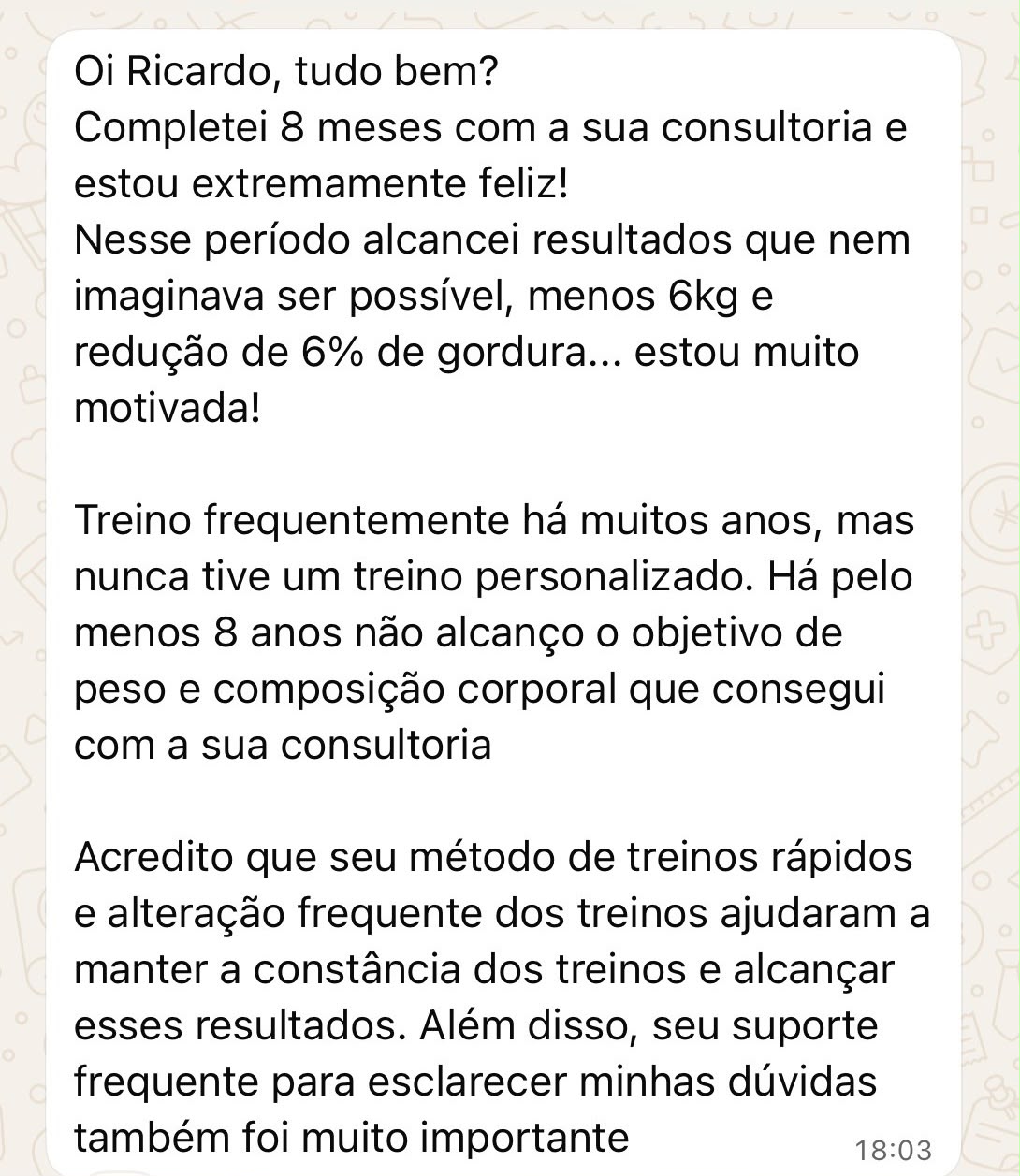 Depoimento real 3